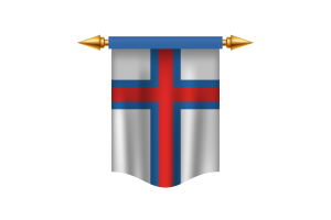 Bandiera reale delle Isole Faroe flag