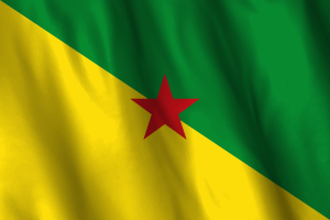 National Flag of French Guiana flag