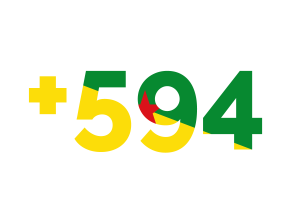 French Guiana Calling Code flag