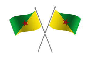 French Guiana Friendship Flag flag
