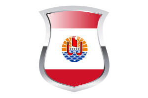 Drapeau de la fierté de la Polynésie française flag