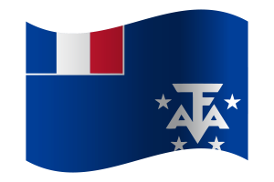 Terres australes et antarctiques françaises flag