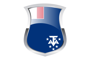 Drapeau de fierté des Terres australes et antarctiques françaises flag