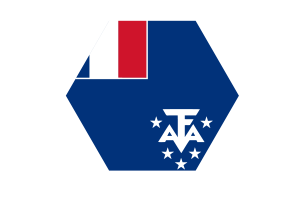 Drapeau des Terres australes et antarctiques françaises vectoriel gratuit | SVG et PNG flag