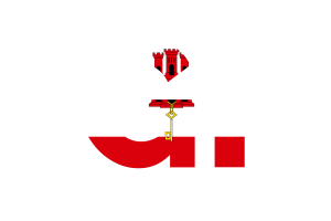 Gibraltar Country Code flag