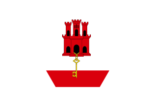 Gibraltar Flag Vector Free | SVG and PNG flag