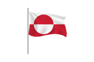 Greenland Flag Clipart flag