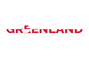 Greenland Text Art flag