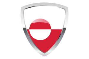 Greenland Shield Flag flag