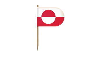 Greenland Flag for Desk, Table flag