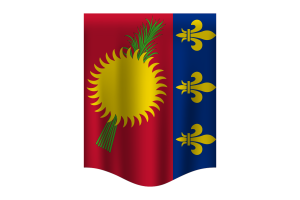 Guadeloupe Flagge Banner flag