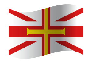 Guernsey islands flag