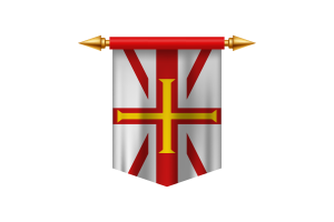 Emblem of the Guernsey islands flag