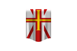 Guernsey islands Flag Banner flag