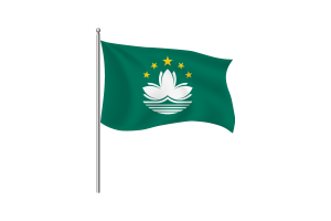 Macao Flag Clipart flag