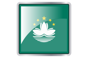 Macao Flag Square icon flag