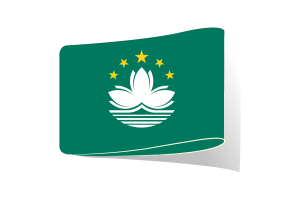 Macao Flag Illustration Clipart flag