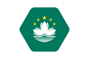 Macao Flag Vector Illustration flag