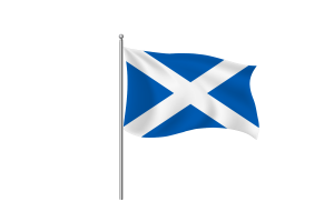 Scotland Flag symbol flag