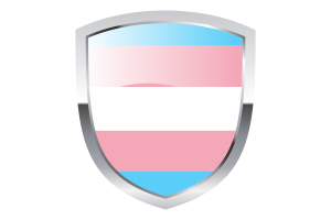 Clipart du drapeau national des personnes transgenres flag