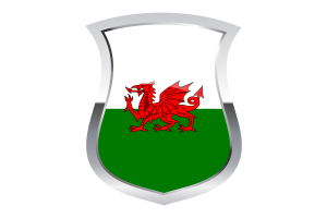 Wales Stolz Flagge flag