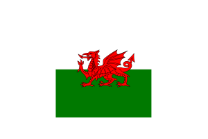 Wales-Flagge Clipart flag