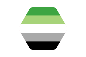 Drapeau aromantique vecteur gratuit | SVG et PNG flag