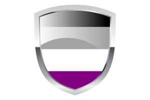 National Flag of Asexual Clipart flag