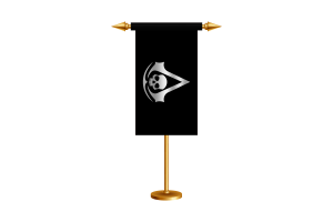 Vector de bandera ceremonial de Assassin's Creed descarga gratuita flag