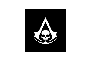 Clipart de la bandera de Assassin's Creed flag