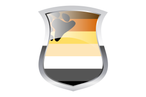 Drapeau de fierté de l'ours flag