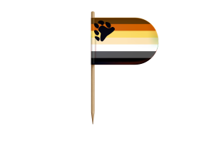 Drapeau de l'ours pour bureau, table flag