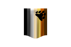 Bannière du drapeau de l'ours flag