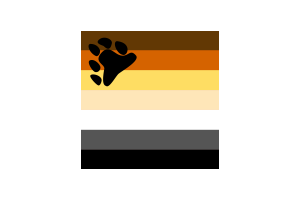 Clipart du Drapeau de l'Ours flag