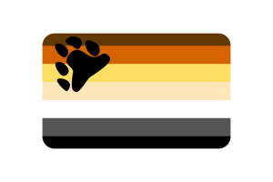 Illustration Vecteur Rectangle du Drapeau de l'Ours flag