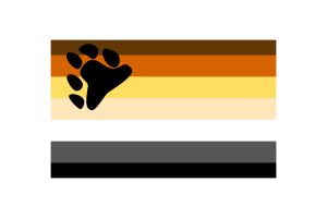 Illustration Vecteur du Drapeau de l'Ours flag