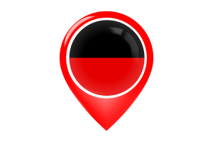 Dravida Munnetra Kazhagam Flag Map Pin Icon flag