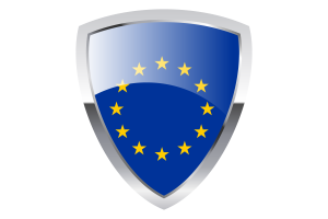 European Union Shield Flag flag