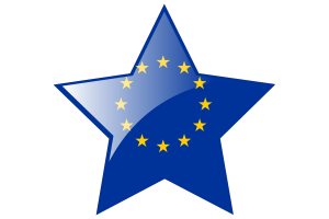 European Union Flag Star Icon flag