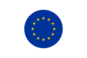 European Union Flag Circle Vector Free flag