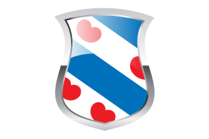 Friesland Pride Flag flag