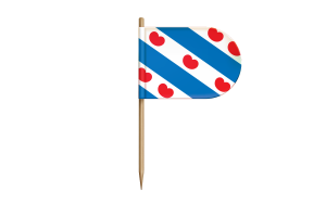 Friesland Flag for Desk, Table flag