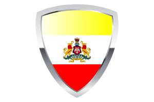 Karnataka Shield Flag flag
