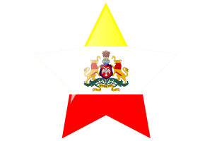Karnataka Flag Star Icon flag