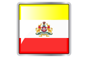 Karnataka Flag Square icon flag