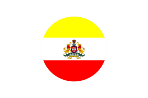 Karnataka Flag Circle Vector Free flag
