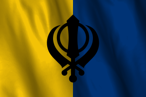 National Flag of Khalistan flag