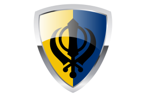 Khalistan Shield Flag flag