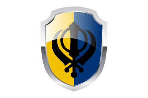 Khalistan Shield Logo flag