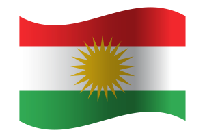 Kurdistan Flag flag